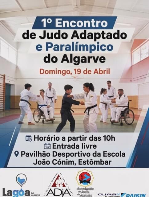 1.º Encontro de Judo Adaptado e Paralímpico do Algarve
