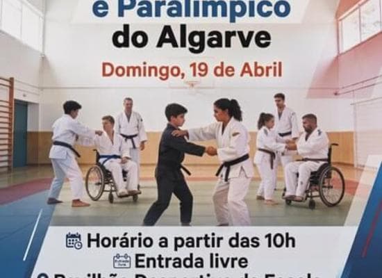1.º Encontro de Judo Adaptado e Paralímpico do Algarve